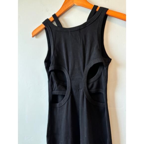 T.LA Black Layered Ribbed Tank Dress - Picture 5 of 7